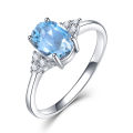 Alien Kuololit Zultanite Tanzanite Gemstone Ring for Women Solid 925 Sterling Silver Color Change Ring for Wedding Engagement Jewelry. 