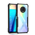 For Infinix Note 7 Xundd Hard Clear Acrylic Shockproof TPU Bumper Mobile Phone Case Back Cover.