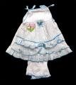 White_Color Baby Girl Cotton Dress Set.. 