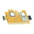 Detect Tool PCI-E LPC Multi Use Diagnostic Card Laptop Desktop Test Accessories Post LED Indicator PC Motherboard Debug Analyzer.