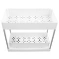 Slide Out Storage Baskets, Multifunction Space Saving Cabinet Sliding Drawers Under Sink Organizer ABS for Spice Bottles for Bathroom.