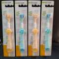 Kiss Clean Three-sided children's toothbrush single pack 2-15 Years.