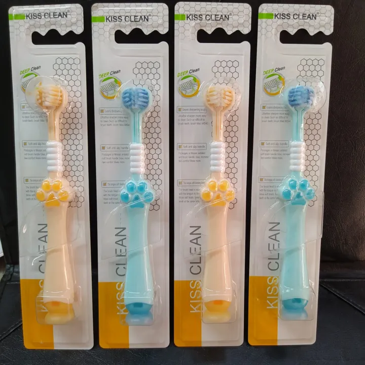 Kiss%20Clean%20Three-sided%20children's%20toothbrush%20single%20pack%202-15%20Years%20-%20Image%204