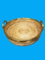 Cane Beni Round Tray W/Br.  W/H (S). 