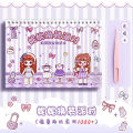 Super Sweet Nini Illustrated Sticker Book Cute Little Girl DIY Decorative Character Materials Handheld Account Stickers and Papers. 