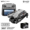 GT50 RC Screen Drone RC Drones with HD Camera for Adults, Brushless Motor Follow Me Foldable FPV RC Quadcopter with Screen Remote Controller, Optical Flow Positioning Headless Mode One Key Takeoff/Landing Lightweight Under 249g Drone.