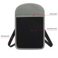 Unisex Travel Neck Pouch Large Capacity Cross-body Shoulder Bag For Women Men.