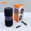 M25 Bluetooth, TF Card & FM Radio Supported Multi Functional Detachable Wireless Speaker With RGB Lighting Effects.