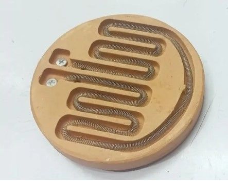 1500W Compact Electric Immersion Heater Plate for Water Heater Repair - High-Quality Heater Element Replacement Part