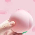 Simulation Peach Squeeze Toy Soft TPR Quick Rebound Toys Decompression Pinch Stress Toy Ball Fruit Kids Gifts Relief Funny V6Q1. 