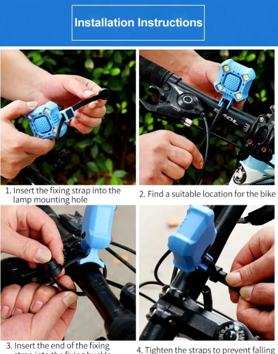 2pcs%20Depar%20Horn%20Strap%20Clamp%20For%20Bicycle%20Dipper%20light%20Zip%20Tie%20/%20Holder%20Belt%20-%20Image%203