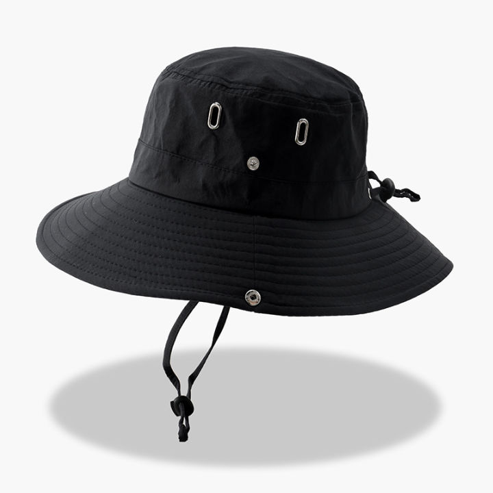 New%20Outdoor%202023%20Hat%20Men's%20Summer%20Bucket%20Hat%20Sun%20Protection%20Outdoor%20Sun%20Hat%20Hiking%20Climbing%20Men's%20Sun%20Hats%20-%20Image%202