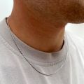 Stainless Steel Rofe Chain Necklace for Men.