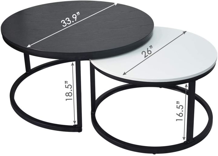 Round%20Coffee%20Tables,2%20Round%20Nesting%20Table%20Set%20Circle%20Coffee%20Table%20with%20Storage%20Open%20Shelf%20for%20Living%20Room%20Modern%20Minimalist%20Style%20Furniture%20Side%20End%20Table%20of%20Stable(Black%20&%20-%20Image%208