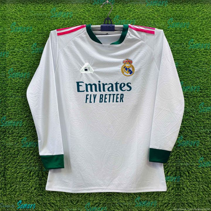 Real Madrid Full Sleeve Jersey 2026/2027 Premium Football Jersey For Men - Long Sleeve Club Jersey - Real Madrid Jersey 2026