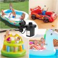 220V Air Pump Air Mattress Pump Boat Pool Raft Canoe Inflator Pump.