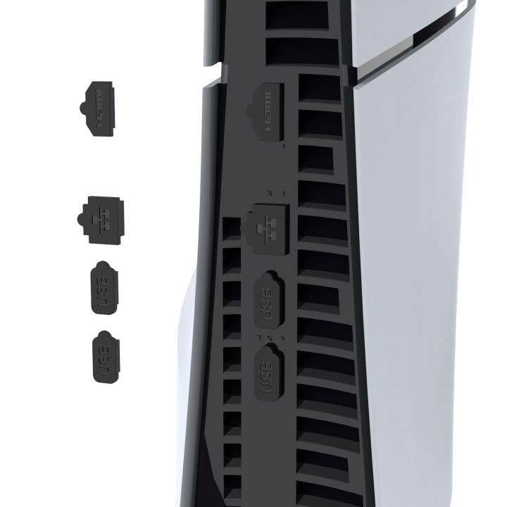 Qiunery%20Dust%20Cover%20Net%20Plugs,%20Dust%20Protector%20Cap,%20Prevent%20Dust%20Pet%20Hair,%20Game%20Console%20Protection%20Accessories,%20Compatible%20For%20PS5%20Slim%20Game%20Console%20Disc%20Digital%20Edition%20-%20Image%203