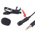 Lavalier Lapel Microphone Clip-on Omnidirectional Condenser Mic for Apple IPhone IPad IPod Touch Samsung Windows Devices. 