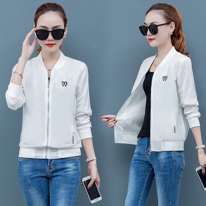 Women's%20Short%20Coat%20Women's%20Jacket%20Zip-up%20Shirt%20Small%20Coat%20Women's%20Jacket%20Korean%20Style%20Loose%20Student%20Baseball%20Uniform%20Double%20Layer%20Gary%20-%20Image%209