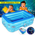 Inflatable Swimming Pool Thicken PVC Paddling Ocean Ball Pool Bath Tub Outdoor Summer Water Toys Pool For Kids. 