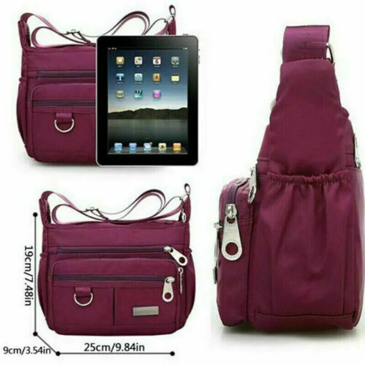 Body%20Bags%20Holiday%20Shoulder%20Bag%20Women%20Ladies%20Multi%20Pocket%20Messenger%20Handbag%20Cross%20-%20Image%207