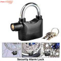 Anti-Thief Security Alarm Lock For Bike & Door-Black security lock lock bike lock cycle lock-Alarms & Anti-Theft-new canvas. 