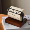 Rotating Perpetual Calendar for Tabletop Classroom Living Room.
