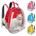 Portable Pet Carrier Bag Outdoor Travel Backpack for Cat and Dog Transparent Space Pet Backpack. 