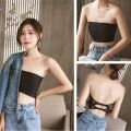 Strapless padded tube silk foam bra for women - One Piece - Bra. 