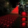 SUV Car LED Rear Motorcycle Fog Lights Laser Tail Warning Indicator Lamp Waterproof Brake Universal Motorbike 720LM,Laser Wavelength 650nm (Red) Type 2. 