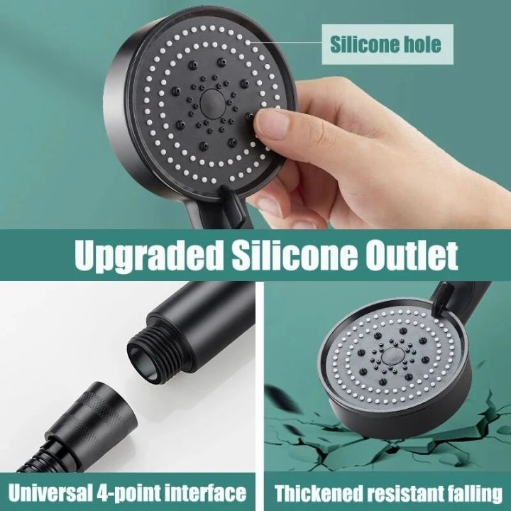 Black%205%20Modes%20Shower%20Head%20Adjustable%20High%20Pressure%20Water%20Saving%20Shower%20Head%20Water%20Massage%20Shower%20Head%20Bathroom%20Accessories%20-%20Image%206