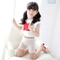 New Girls Shorts Modal Princess Bow Ruffle Children Saft Short Pants Soft Candy Color Boxer Short Leggings Kids Clothing.