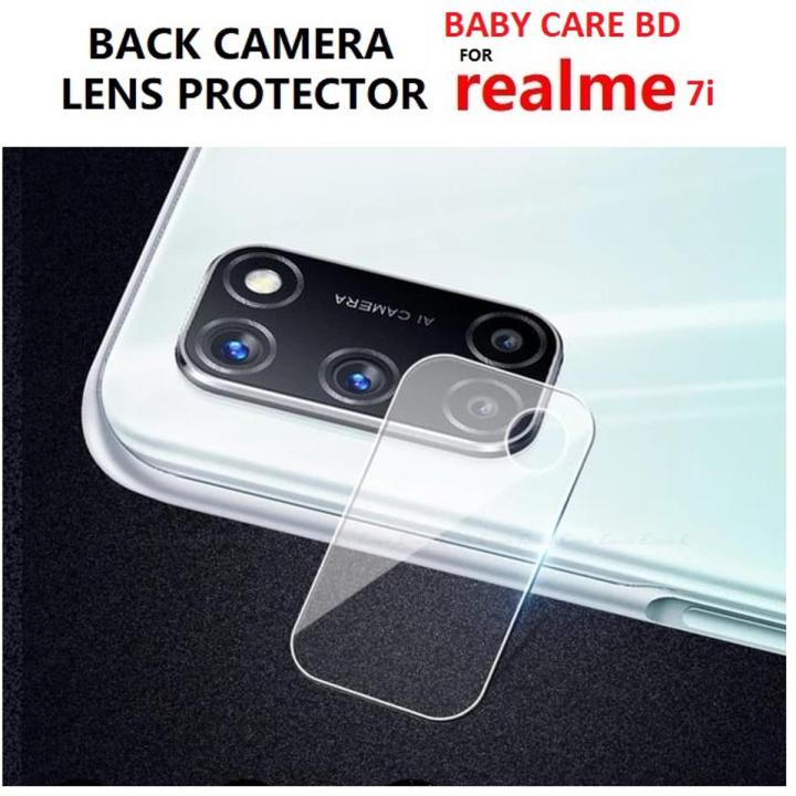 For Realme 7i Camera Lens Glass Protector Transparent l5058
