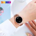 SKMEI 1669 Simple Date Time Watches For Female reloj mujer Digital LED Touch Women Watch Diamond Waterproof Ladies Wristwatches. 