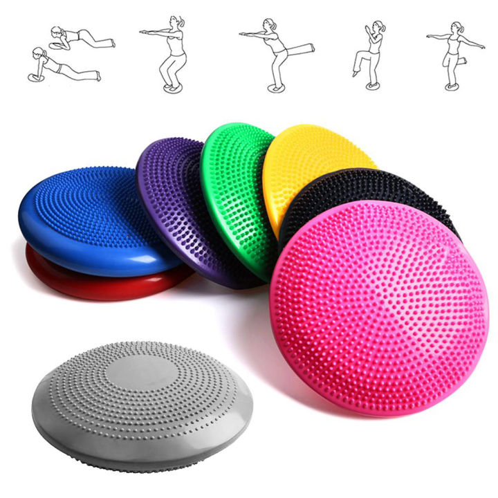 Generic%2033cm%20Yoga%20Balls%20Massage%20Pad%20PVC%20Balance%20Ball%20Wheel%20Stability%20Balance%20Disc%20Massage%20Cushion%20Mat%20Ball%20Fitness%20Exercise%20Training%20Ball%20-%20Image%205