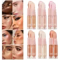 Pudaier Highlighter Makeup Gold Liquid Face Eye Contour Brightener Glow Shimmer-#03. 