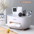 ECOCO Cute Large Storage Napkin Holder Multi-functional Car Tissue Box Light Luxury Storage Box Desktop Medium Multifunctional Tissue Box – Storage Organizer & Tools Holder-Allion shop. 