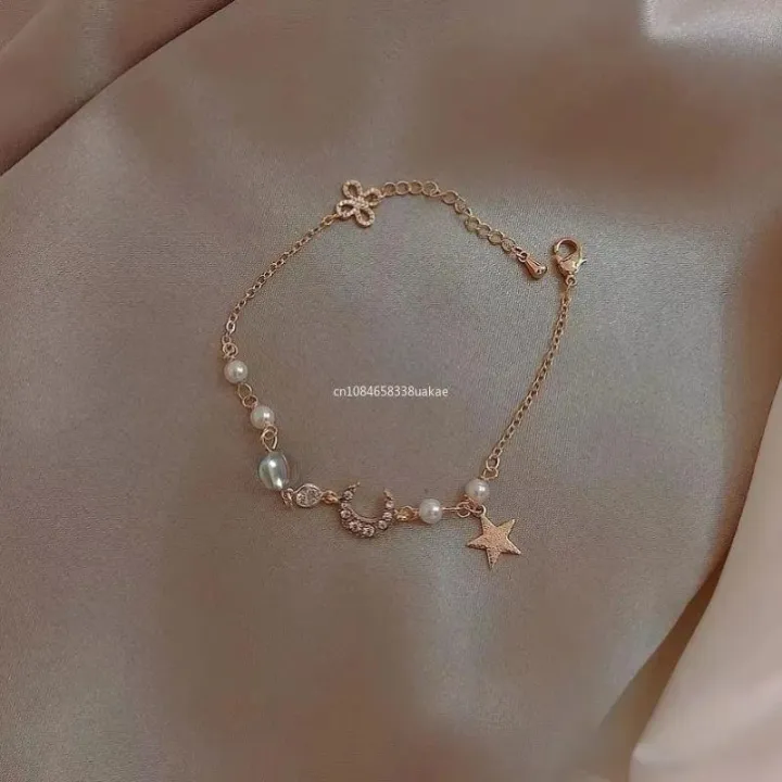 Korean%20Fashion%20Cute%20Star%20Moon%20Bracelets%20for%20Women%20Colorful%20Natural%20Stone%20Zircon%20Adjustable%20Pearl%20Chain%20Bracelet%20Wedding%20Jewelry%20-%20Image%206