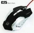 GAMING MOUSE T9/G11/N3/C25 OPTICAL 3,200 DPI Adjustable Computer/Laptop Wired USB.