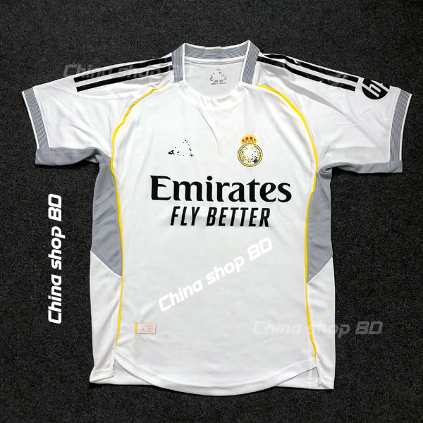 Real Madrid 25-26 Home Jersey Half Sleeve premium quality
