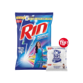 Rin Advanced Synthetic Laundry Detergent Powder 1kg-Surf White Pouch free available.