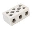 Big Size Ceramics Terminal Blocks 2 IN 2 OUT, 3 IN 3 OUT High Temperature Ceramic Connectors 25A/ 30A.