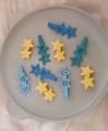 Star Hairpin /Side/Duckbill Yellow/Blue Clip For sweet Girl/Women. 