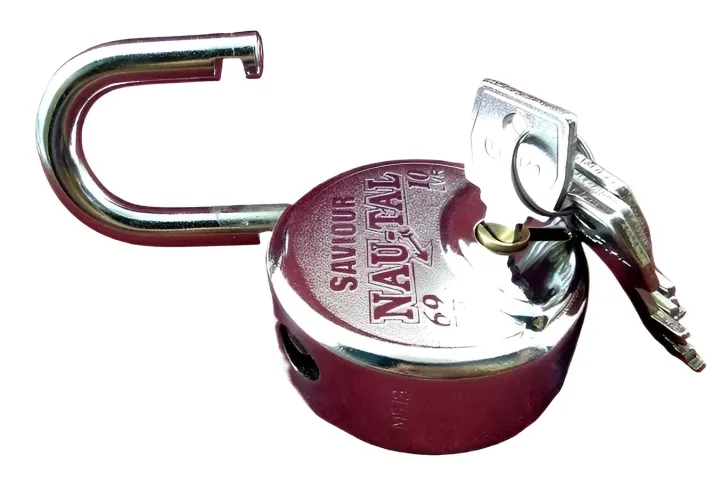 SAVIOUR%20NAU-TAL%2069mm%2010%20Lever%20Indian%20Double%20Locking%20Pad%20Lock:%20-%20Image%205