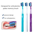 Pro Orthodontic Toothbrush For Braces Orthodontic Bristles Clean Toothbrush brave. 