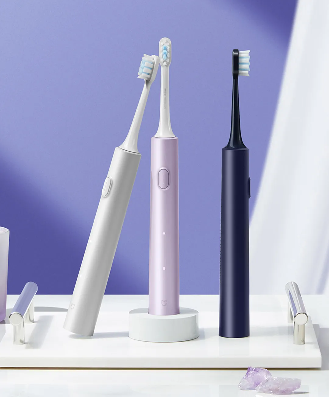 Gadgetoo Xiaomi Mijia Electric Sonic Toothbrush T302 With 4 Free Brush Heads Gadgetoo Xiaomi Mijia Electric Sonic Toothbrush T302 With 4 Free Brush Heads