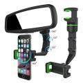 Car Phone Holder Car Rearview Mount Mount Cellphone Stand 360 degree Smartphone Rear View Mirror Holder Car Accessories - Car Accessories. 