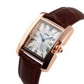 1085 Elegant Square Dial Rome Ladies Quartz Watch 30m Waterproof. 