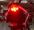 2pcs Red 45cm Daytime Running Light Flexible Strip Waterproof Flashing Yellow 12V 2PCS car accessories.