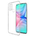 For Infinix Hot 10 Premium Silicone Case Crystal Clear Soft TPU Ultra-Thin Transparent Flexible Protective Mobile Phone Back Cover.